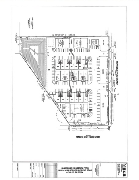 14160 Horseshoe Bnd, Conroe, TX à louer - Plan de site – Image 2 sur 13