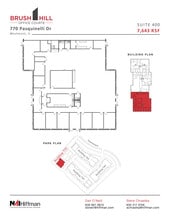 740 Pasquinelli Dr, Westmont, IL à louer Plan d’étage– Image 1 sur 2