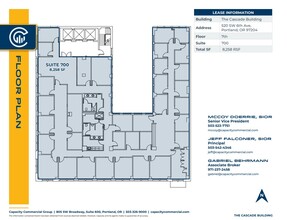 520-538 SW 6th Ave, Portland, OR à louer Plan d’étage– Image 1 sur 1