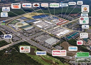 9601 Six Mile Cypress Pky, Fort Myers, FL - Vue aérienne  vue de carte