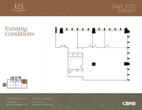 125 S Wacker Dr, Chicago, IL à vendre Plan d’étage– Image 1 sur 1
