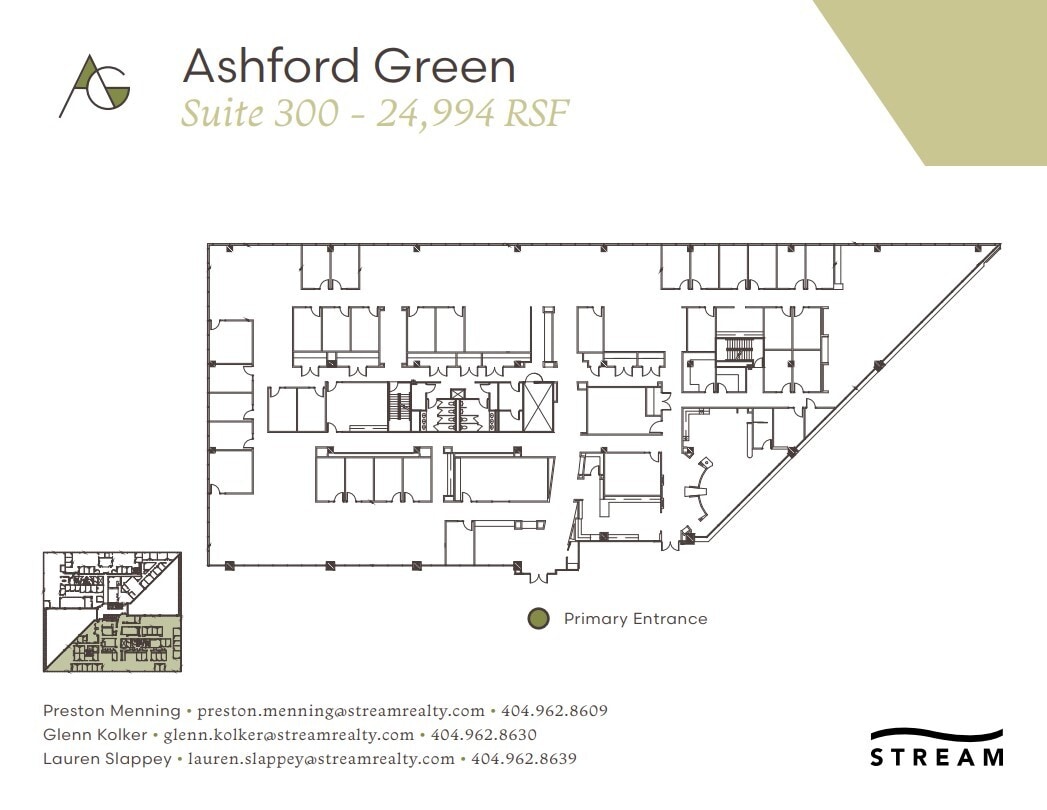 4170 Ashford Dunwoody Rd NE, Atlanta, GA à louer Plan d’étage– Image 1 sur 1