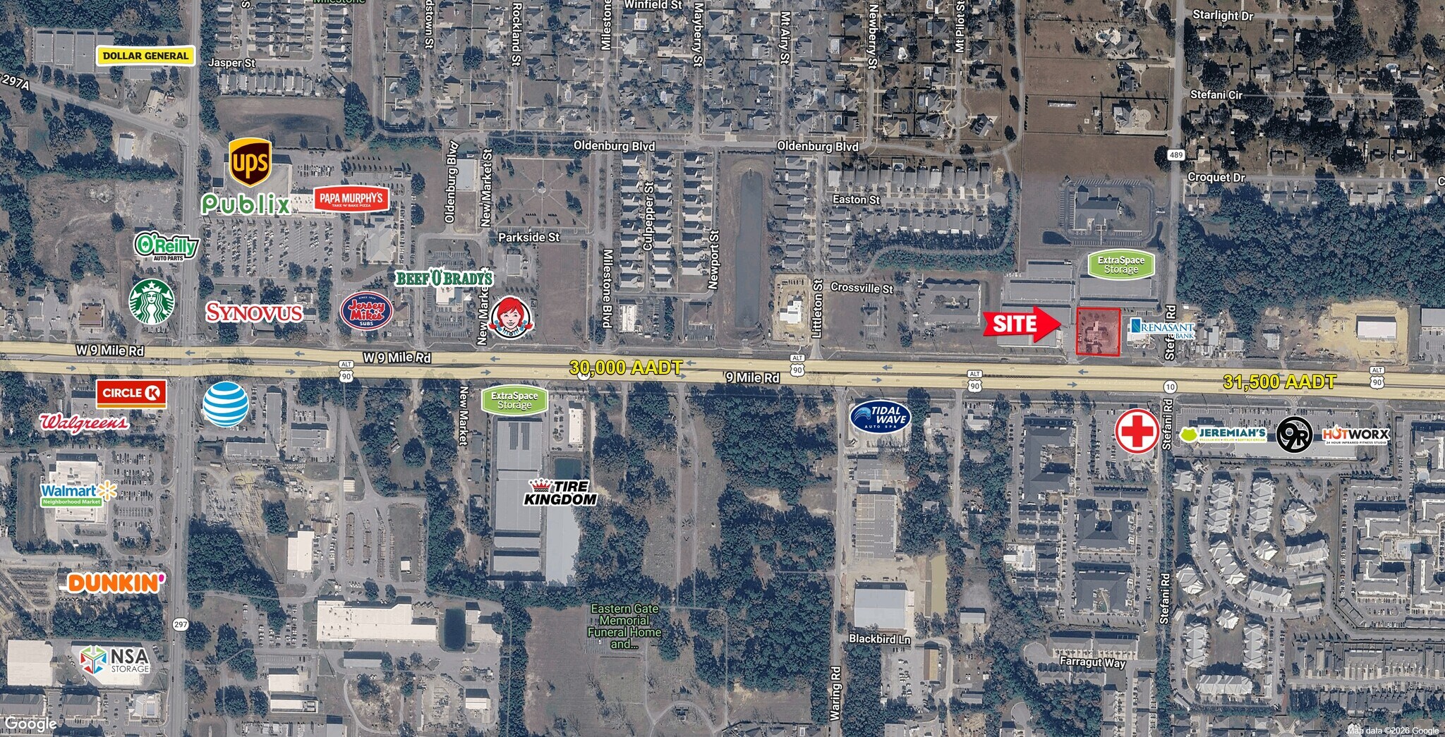 1554 W Nine Mile Rd, Pensacola, FL à louer Photo principale– Image 1 sur 12