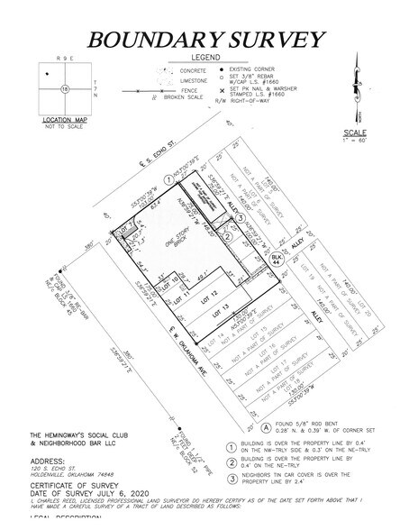 120 S Echo St, Holdenville, OK à vendre - Plan de site – Image 3 sur 38