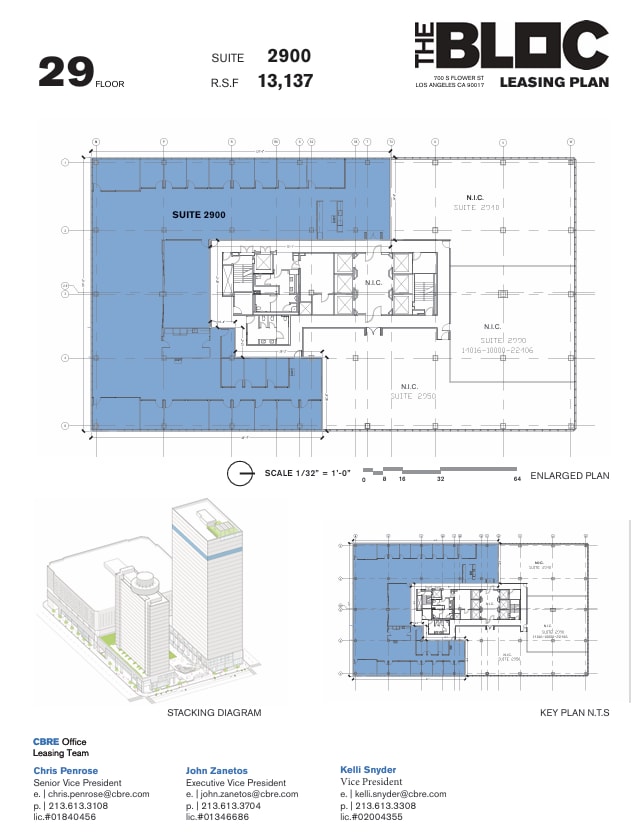 700 S Flower St, Los Angeles, CA à louer Plan d’étage– Image 1 sur 1