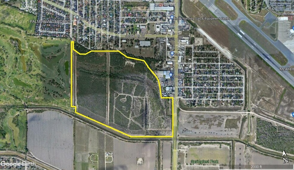 South 23rd Street, McAllen, TX à vendre - Aérien – Image 1 sur 3