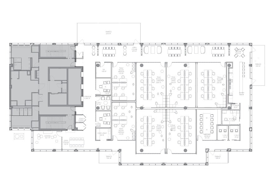 61 9th Ave, New York, NY à louer Plan d’étage– Image 1 sur 8