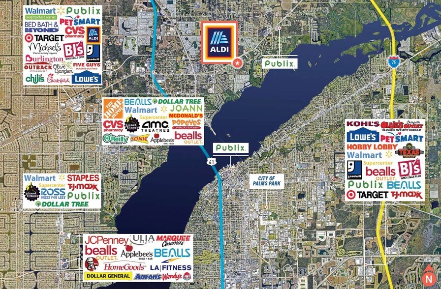 5690 Bayshore Rd, North Fort Myers, FL à vendre - Aérien – Image 2 sur 5