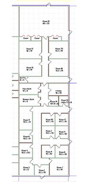 2202 Fayetteville Rd, Rockingham, NC à louer - Plan d’étage – Image 2 sur 8