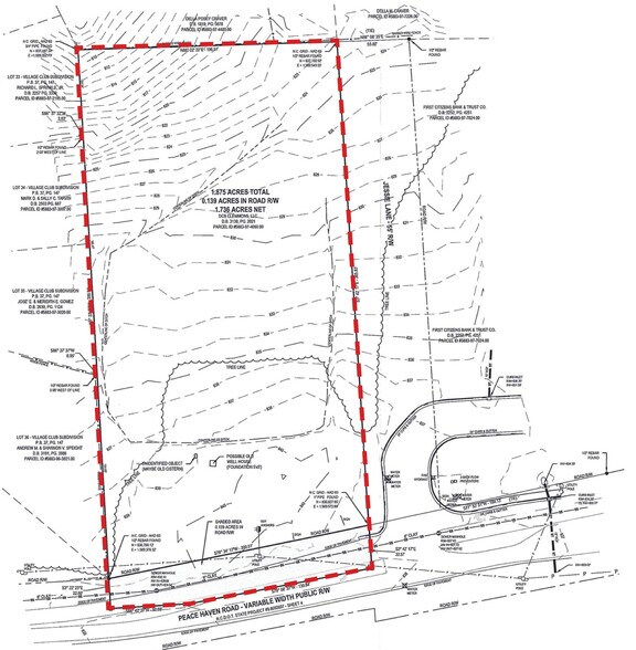 1121 S Peace Haven Rd, Clemmons, NC à vendre - Plan de site – Image 2 sur 4