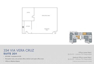 334 Via Vera Cruz, San Marcos, CA à louer Plan d’étage– Image 1 sur 1