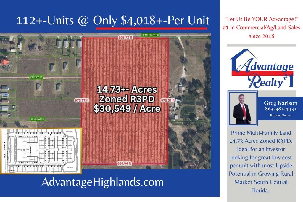 3621 Cemetery rd, Sebring, FL à vendre Photo principale– Image 1 sur 4