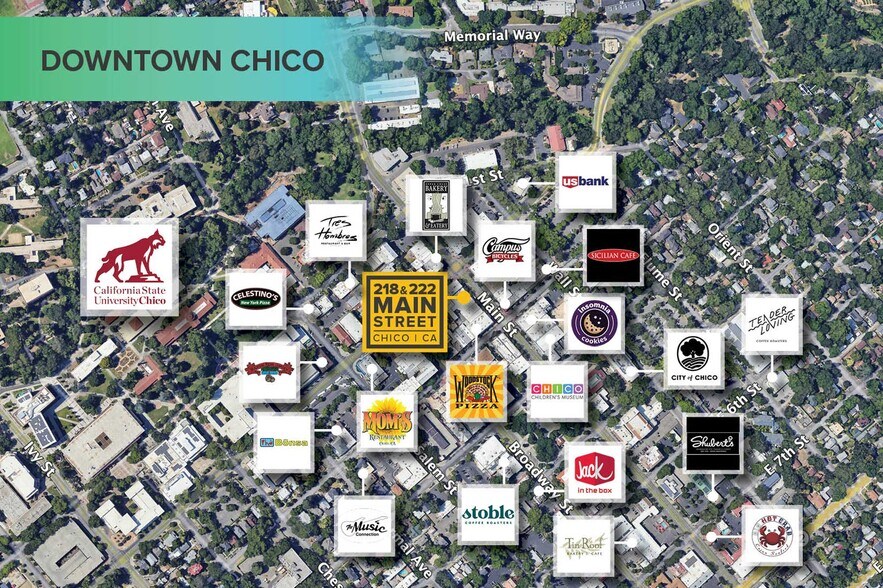 218-222 Main St, Chico, CA à vendre - Photo de l’immeuble – Image 3 sur 8