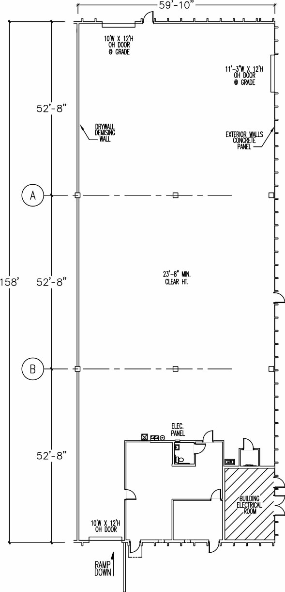 4800 NW 15th Ave, Fort Lauderdale, FL à louer Plan d’étage– Image 1 sur 2