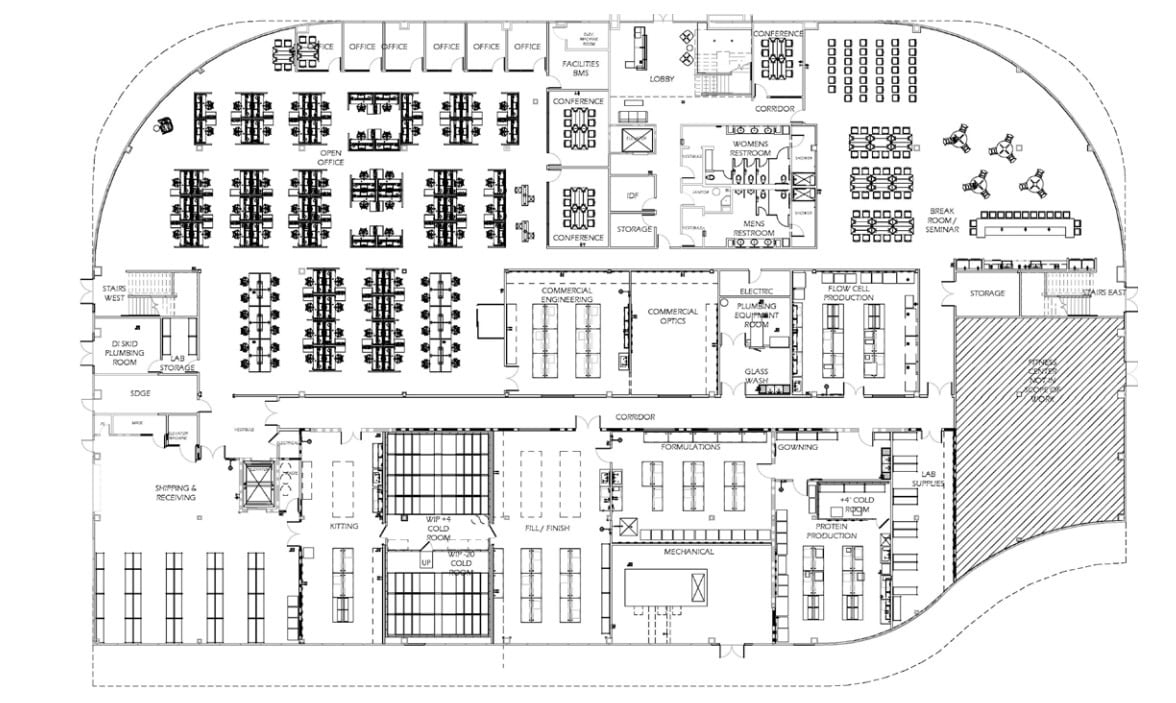 6965 Lusk Blvd, San Diego, CA à louer Plan d’étage– Image 1 sur 1