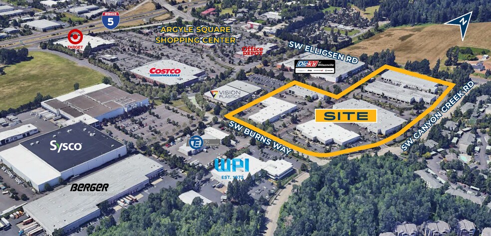 25999 SW Canyon Creek Rd, Wilsonville, OR à louer - Aérien – Image 2 sur 10