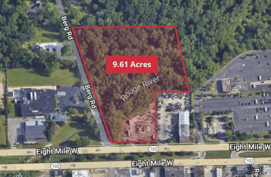 Berg Rd & W 8 Mile Rd, Southfield, MI à louer - Photo de l’immeuble – Image 1 sur 1