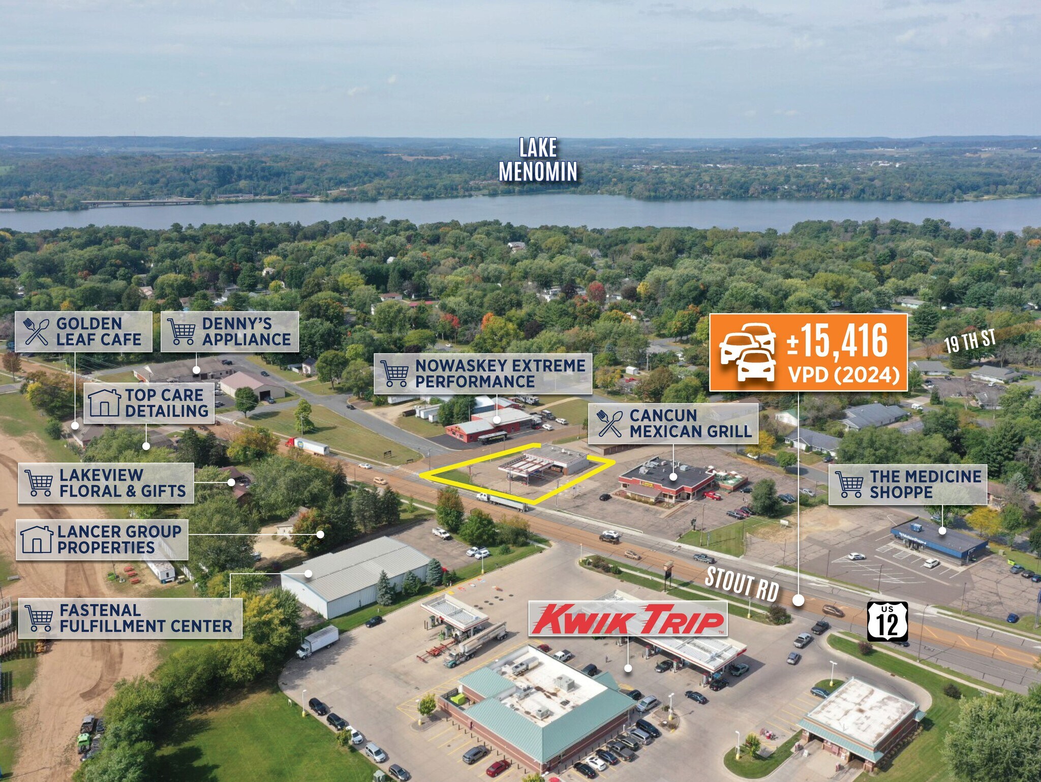 1903 Stout Rd, Menomonie, WI à vendre Photo de l’immeuble– Image 1 sur 13