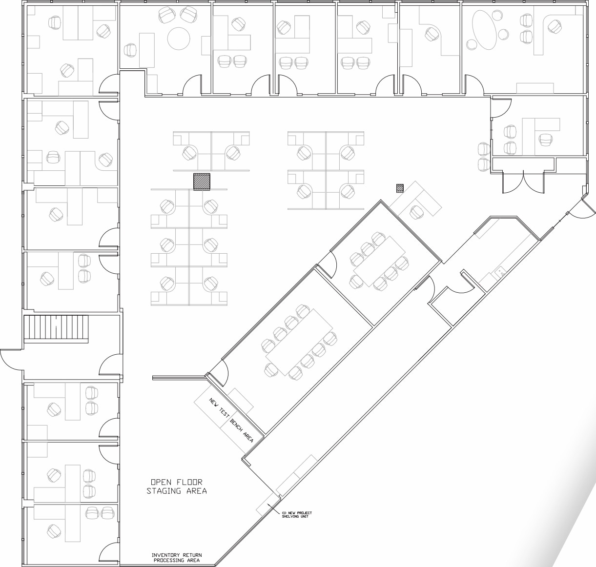 6835 Railway St SE, Calgary, AB à louer Plan d’étage– Image 1 sur 1