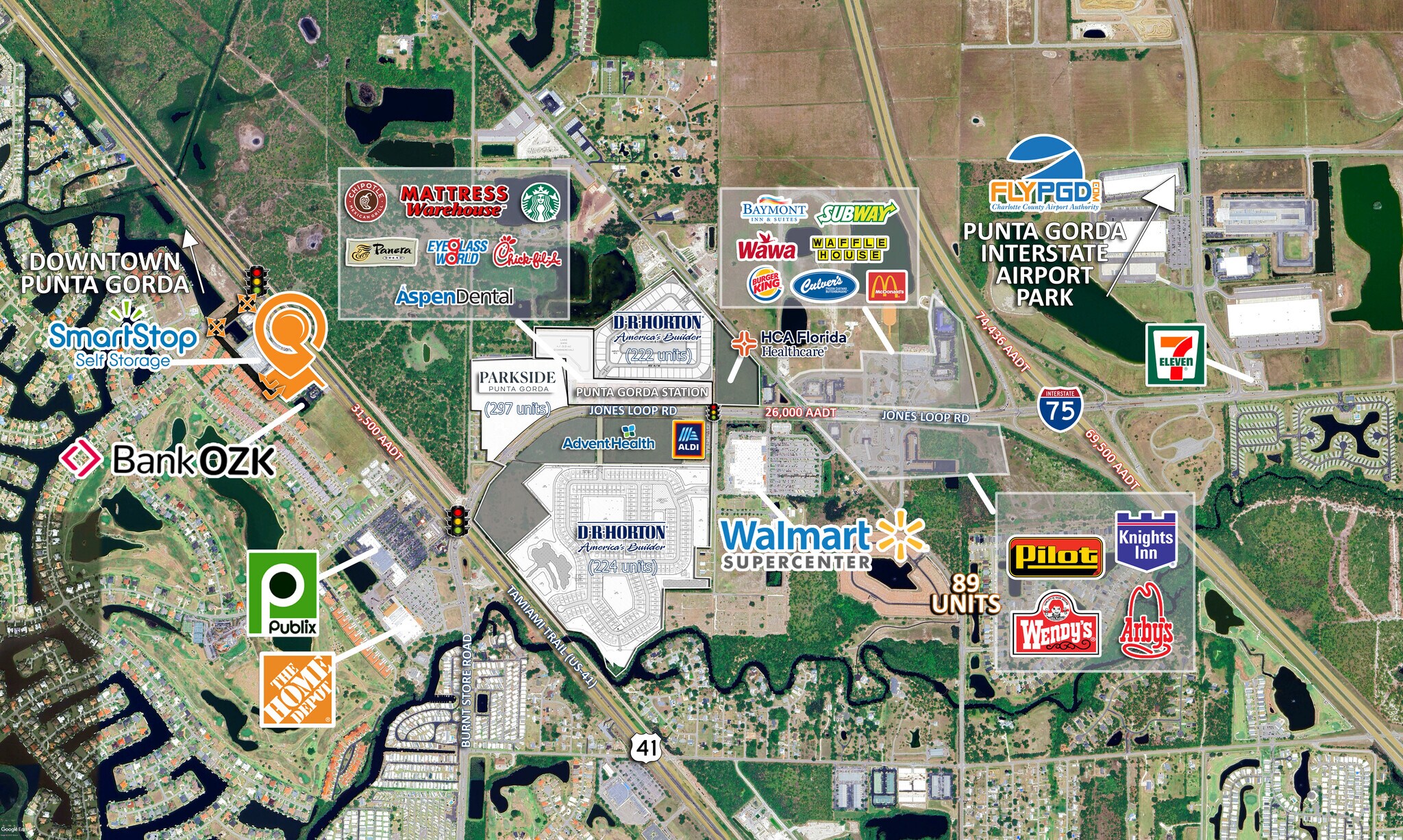 3815 Tamiami Trl, Punta Gorda, FL à vendre Photo de l’immeuble– Image 1 sur 9