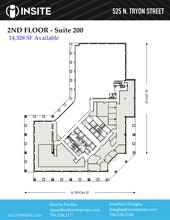 525 N Tryon St, Charlotte, NC à louer Plan de site– Image 1 sur 1