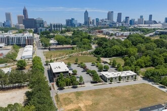640 North Ave NW, Atlanta, GA - Vue aérienne vue de carte