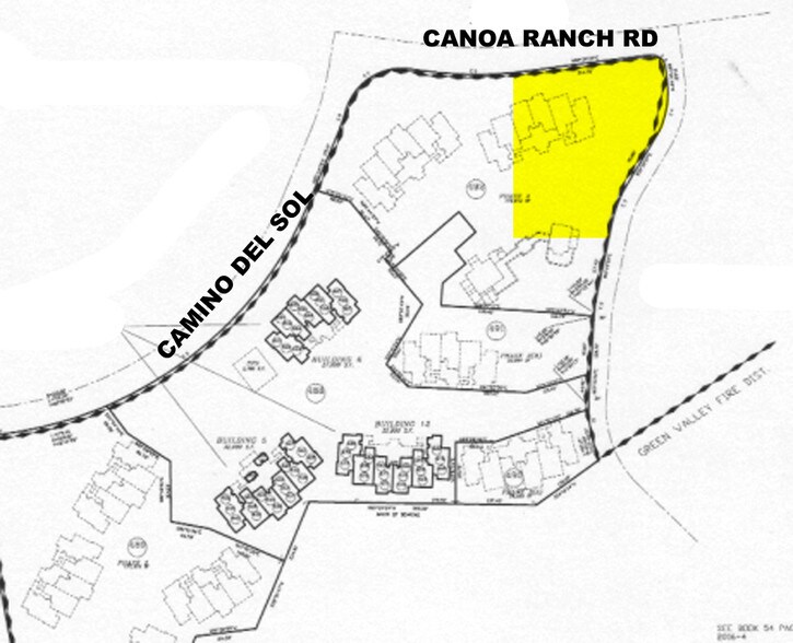 SE Canoa Ranch & Camino Del Sol, Green Valley, AZ à vendre - Plan cadastral – Image 2 sur 2