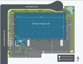 7350 San Gorgonio Dr, Riverside, CA à louer Plan de site– Image 1 sur 1