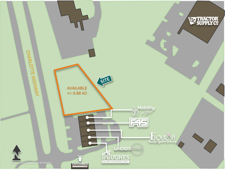 9400 9400- 9500 Charlotte hwy, Indian Land, SC à vendre - Photo principale – Image 1 sur 1