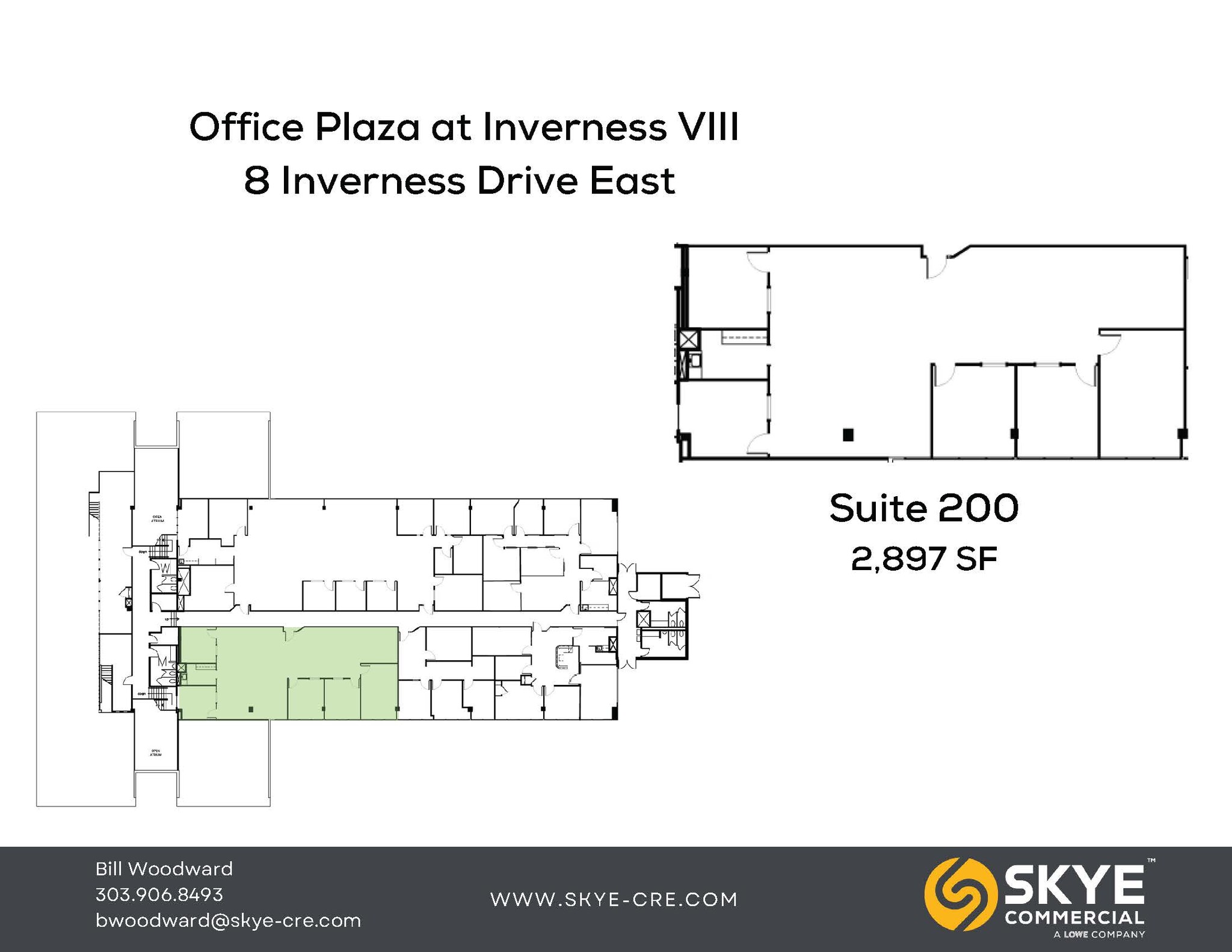 8 Inverness Dr E, Englewood, CO à louer Plan d’étage– Image 1 sur 1