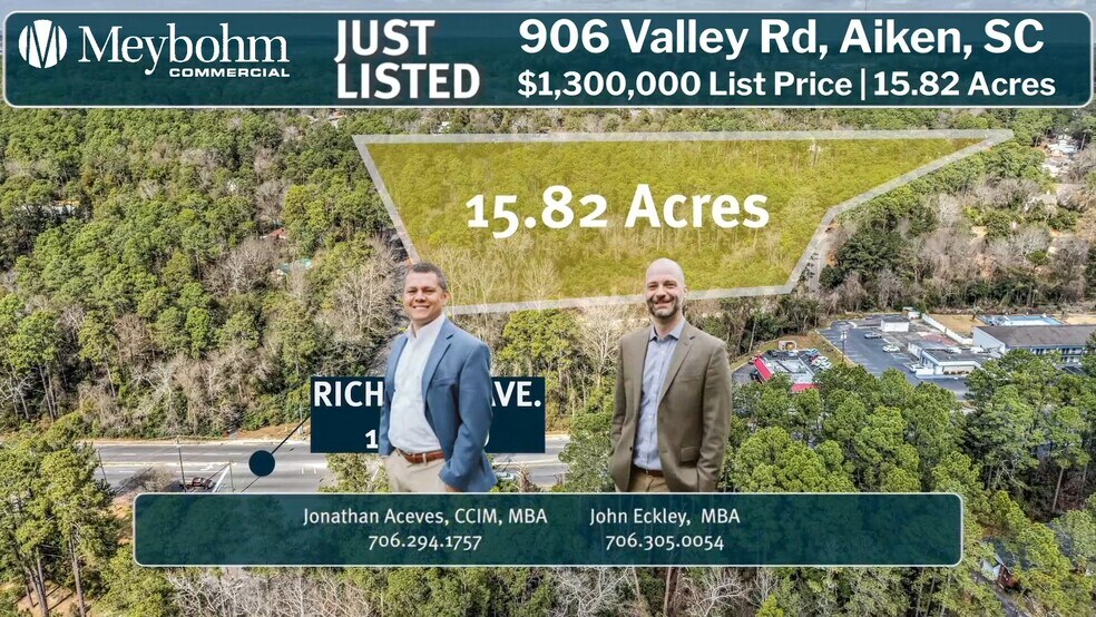 906 Valley Road, Aiken, SC à vendre - Vidéo sur l’annonce professionnelle – Image 2 sur 10
