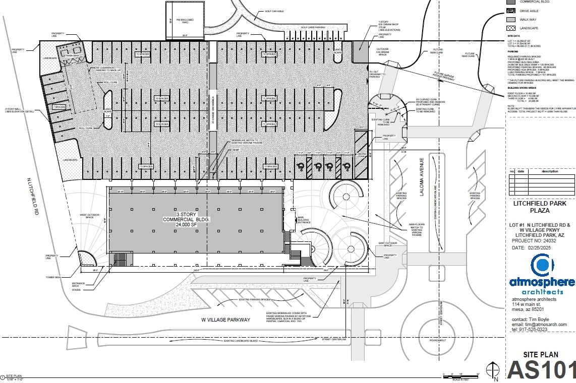 N Litchfield Rd & W Village Pkwy, Litchfield Park, AZ à louer Plan de site– Image 1 sur 1