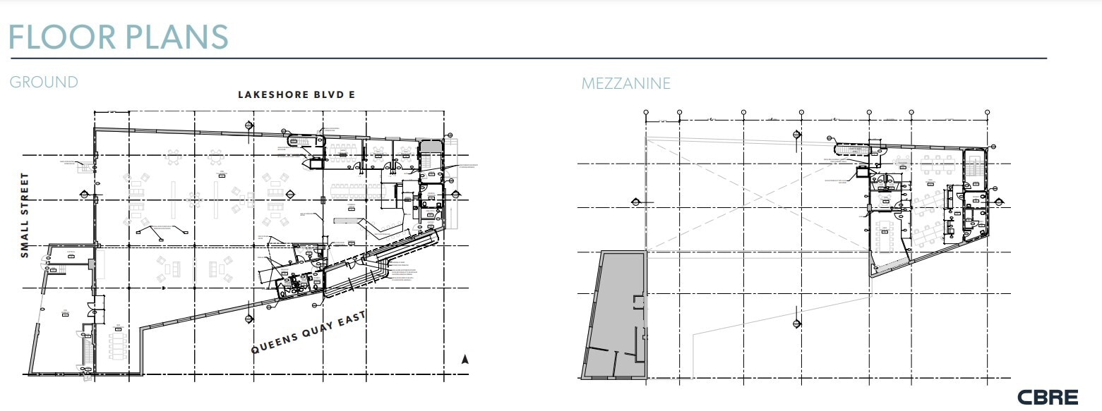 307 Lake Shore Blvd E, Toronto, ON à louer Plan d’étage– Image 1 sur 1
