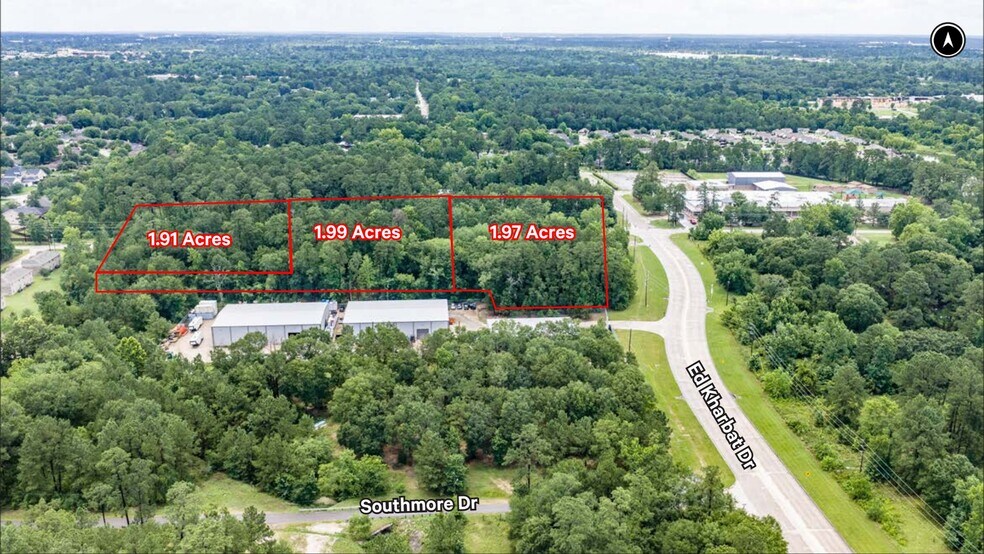 1040-1080 Foster Dr, Conroe, TX à vendre - Aérien – Image 2 sur 2