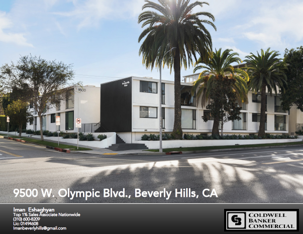 9500 W Olympic Blvd, Beverly Hills, CA à vendre - Photo de l’immeuble – Image 1 sur 26
