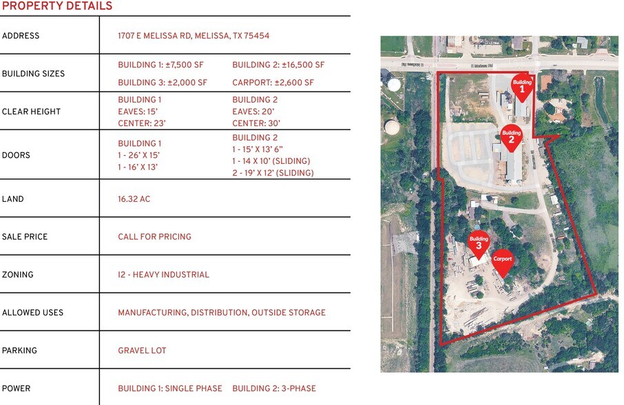 1707 E Melissa Rd, Melissa, TX à vendre - Photo de l’immeuble – Image 2 sur 17