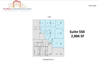 6564 Loisdale Ct, Springfield, VA à louer Plan d’étage– Image 1 sur 1