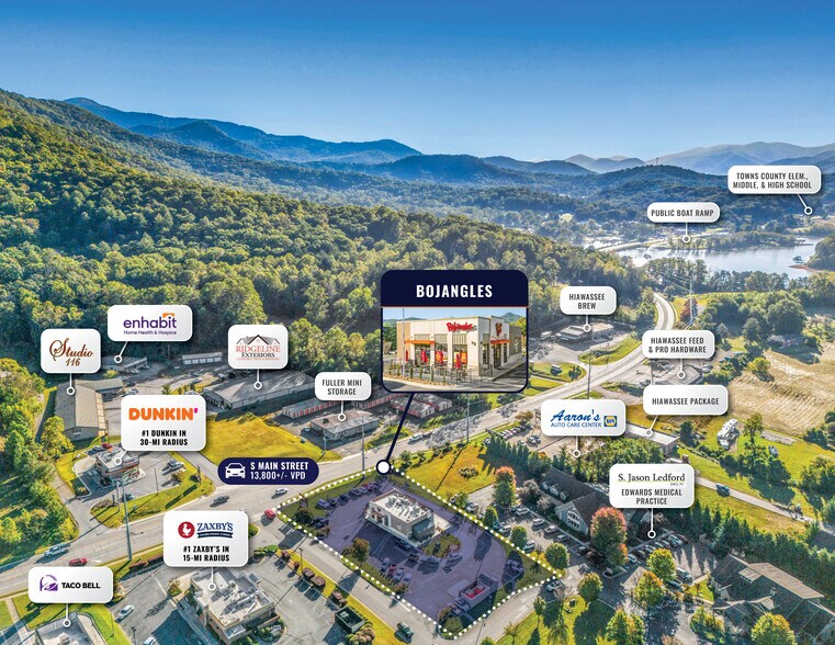 387 S Main St, Hiawassee, GA à vendre - Photo de l’immeuble – Image 3 sur 5