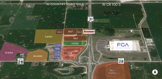 Plus de détails pour US 31 & SR 28, Tipton, IN - Terrain à vendre
