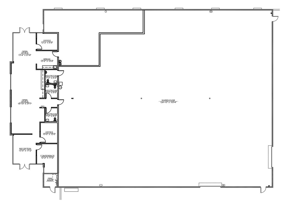 8607 E Pecos Rd, Mesa, AZ à louer Plan d’étage– Image 1 sur 1