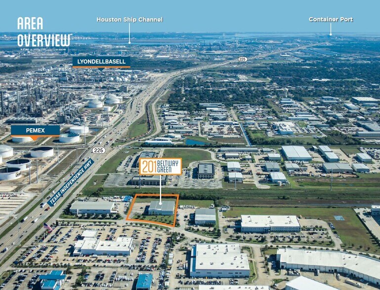 201 Beltway Green, Pasadena, TX à louer - Aérien – Image 2 sur 9