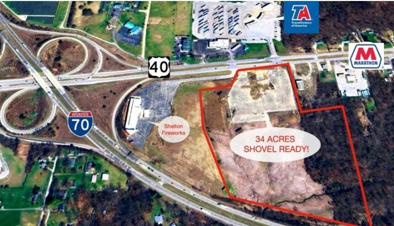 9792 W US 40, New Paris, OH à vendre Aérien– Image 1 sur 3