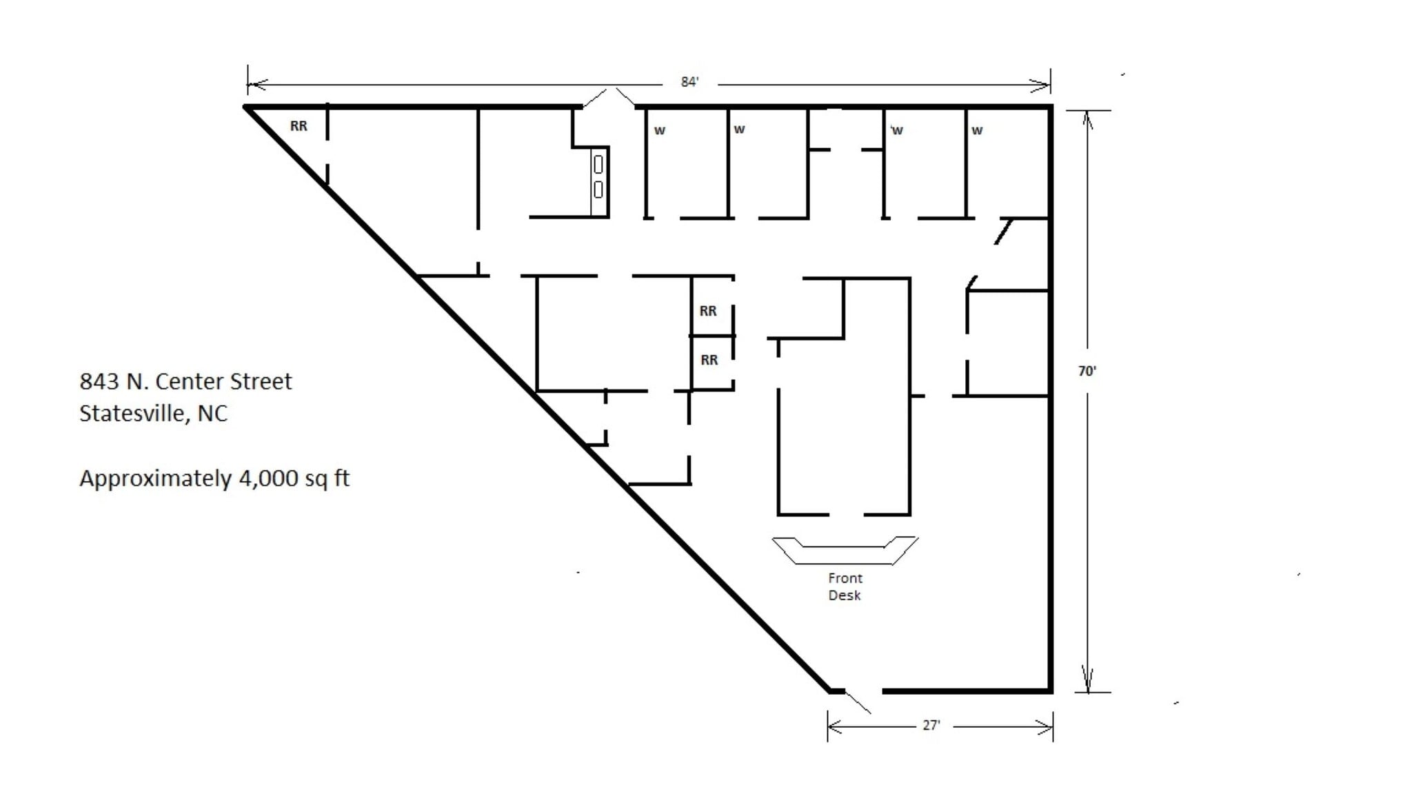 805 N Center St, Statesville, NC à louer Photo intérieure– Image 1 sur 1