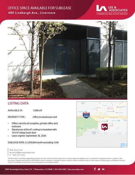 462 Lindbergh Ave, Livermore, CA à louer - Photo de l’immeuble – Image 3 sur 5