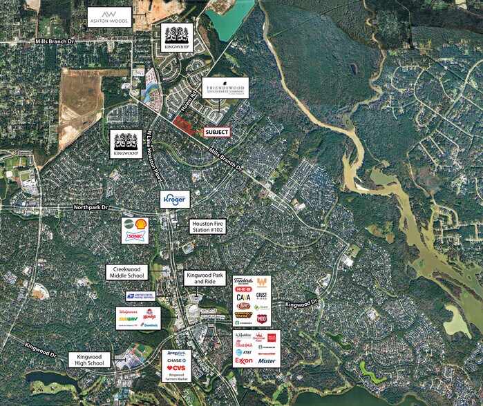 Mills Branch Rd & Hueni rd, Porter, TX à vendre - Photo de l’immeuble – Image 3 sur 3