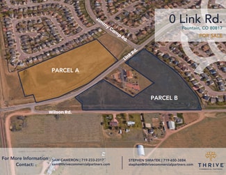 Plus de détails pour 0 Link Rd Land Parcels – Terrain à vendre, Fountain, CO