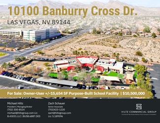 Plus de détails pour 10100 Banburry Cross Dr, Las Vegas, NV - Spécialisé à vendre