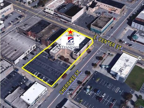 235 Center St, Kingsport, TN à louer - Aérien – Image 2 sur 4