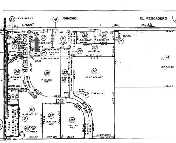 724 E Grant Line Rd, Tracy, CA à louer - Plan cadastral – Image 2 sur 2