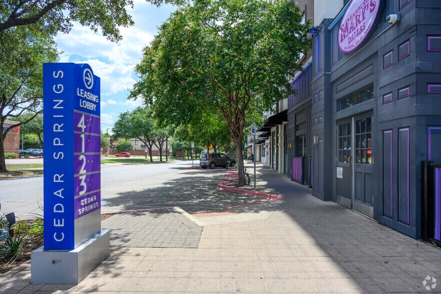 4123 Cedar Springs Rd, Dallas, TX à louer - Photo de l’immeuble – Image 3 sur 73